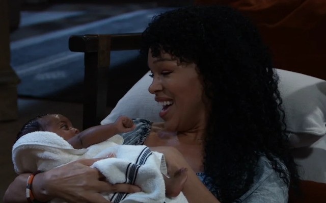 MEET THE BABY PLAYING PORTIA AND CURTIS’ HISTORY-MAKING SON ON ‘GENERAL HOSPITAL’
