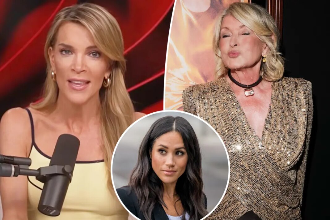 Megyn Kelly backs ‘sharp as a tack’ Martha Stewart after shady Meghan Markle comments