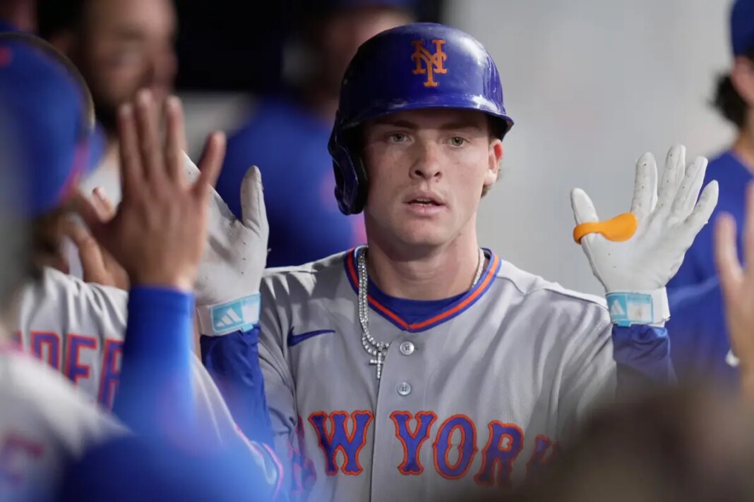 Mets get positive news on Carson Benge injury
