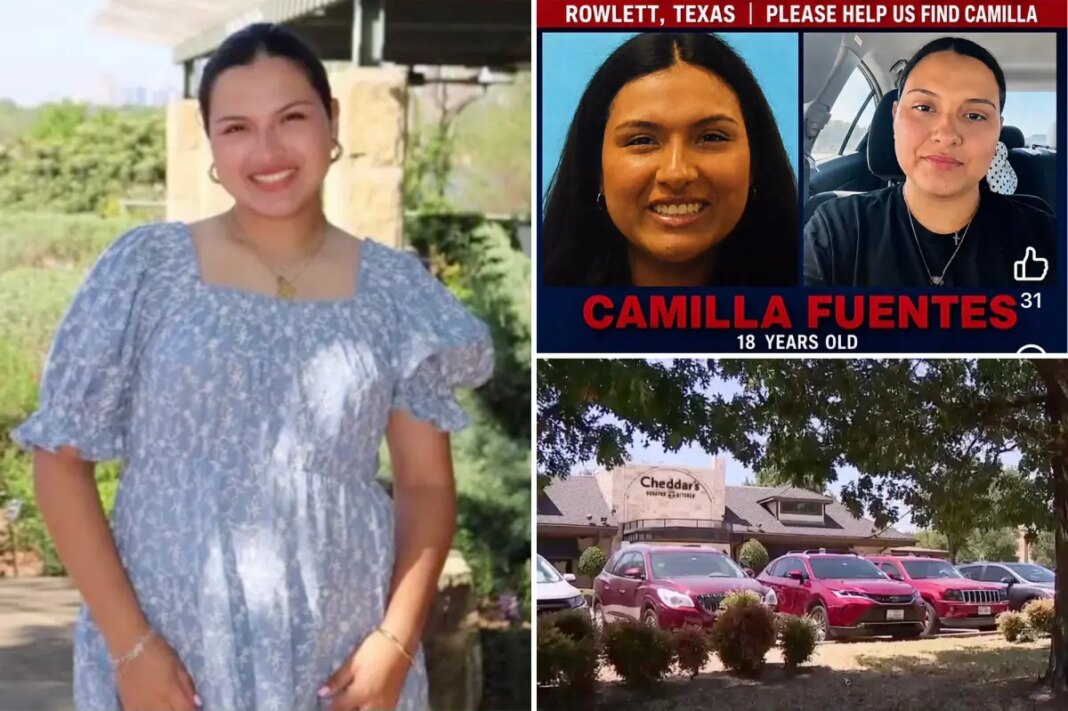 Missing teen Camilla Fuentes found safely in Texas