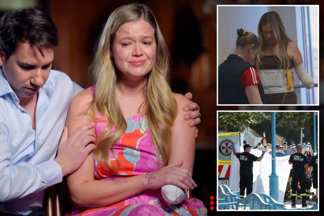 Mom mauled by shark describes agonizing split-second decision she made to survive