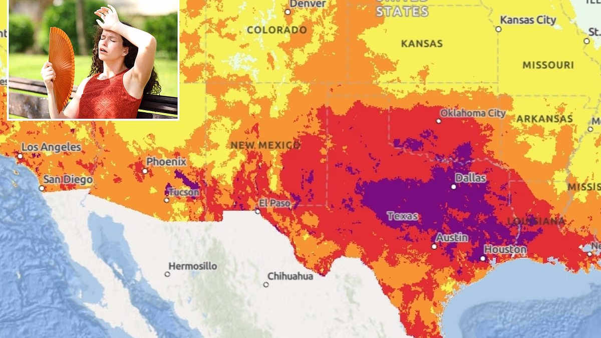Monster heat dome traps 50 million Americans in dangerous 118F inferno
