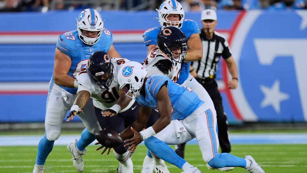 NFL news: Chicago Bears defeat Tennessee Titans 24-15 in preseason finale at Nissan Stadium in Nashville