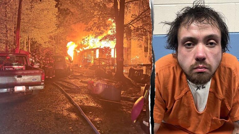 NH Man Allegedly Steals Fire Truck Amid Home Inferno Battle