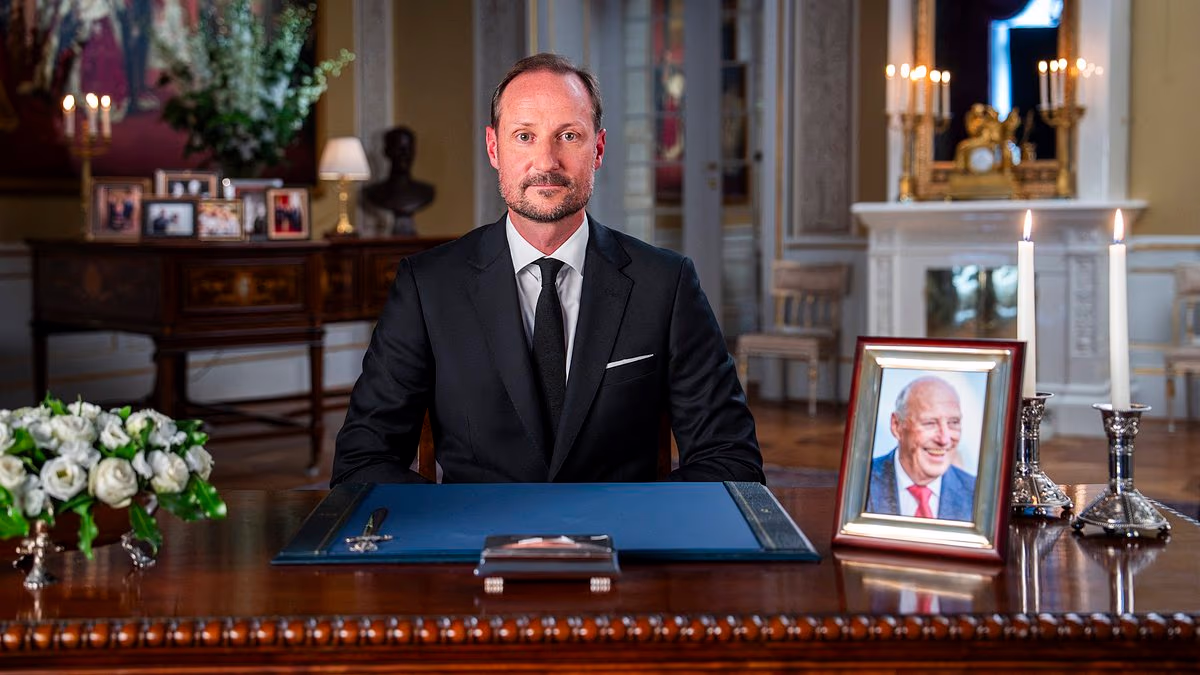 Norway's new king addresses nation for first time after taking throne
