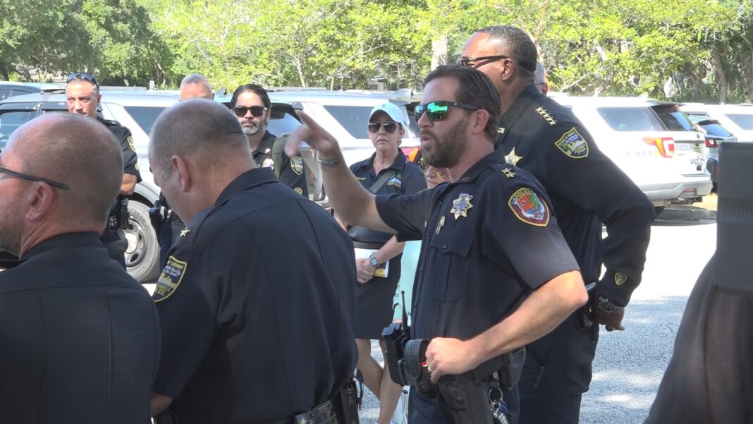 'Not afraid to walk around': Sheriff T.K. Waters joins Neptune Beach crime walk