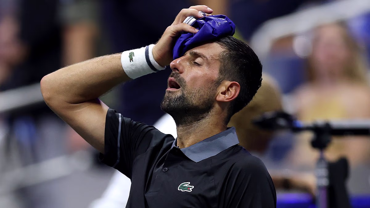 Novak Djokovic gets ill during brutal first-round match at US Open