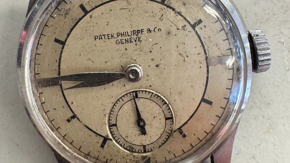 Rare vintage 1930s watch found in house clearance sells for £59k