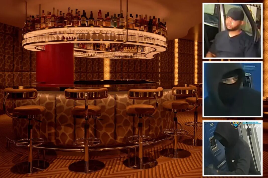 Robbers tie up workers at NYC cocktail bar, steal $30K of booze, cash, and DJ equipment