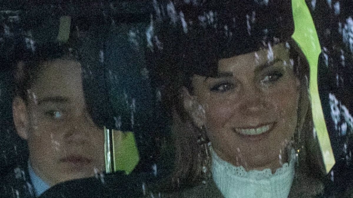 Royal Family puts on united front at church ahead of Harry's return