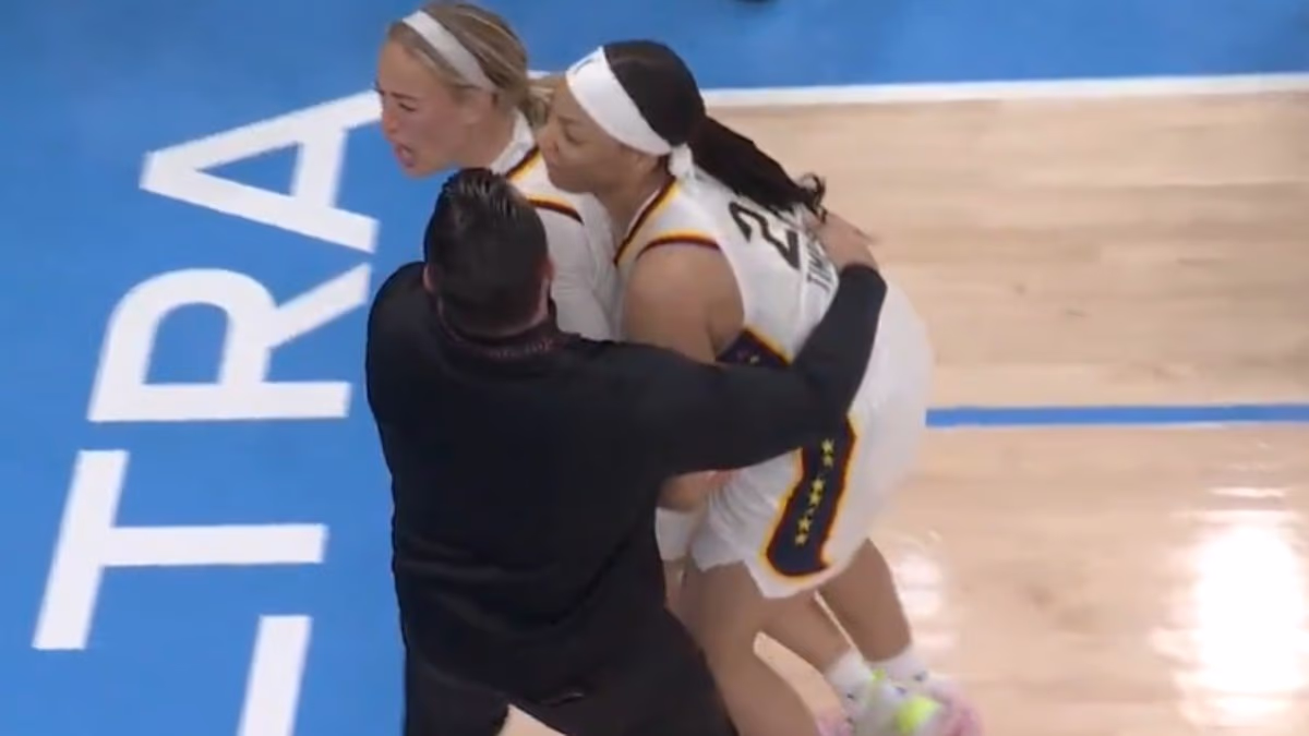Sophie Cunningham embroiled in WNBA race storm as rival claims 'white privilege' after Fever star is slammed in the face: 'Why the f*** would you do that?'