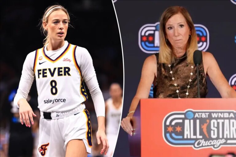 Shockwaves in WNBA: Sophie Cunningham Challenges Commissioner Cathy Engelbert’s Leadership