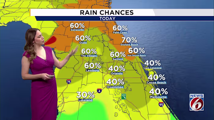 Storm chances increase this week as more moisture returns. Here’s what to expect