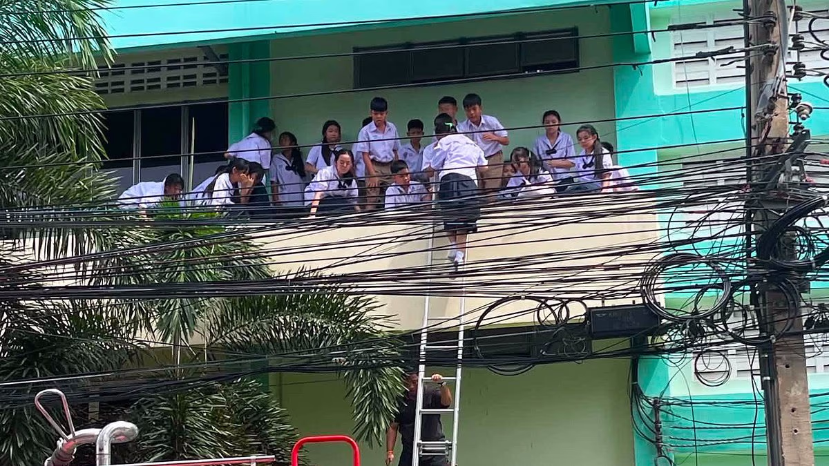 Student shoots six dead and leaves 15 injured in Bangkok massacre