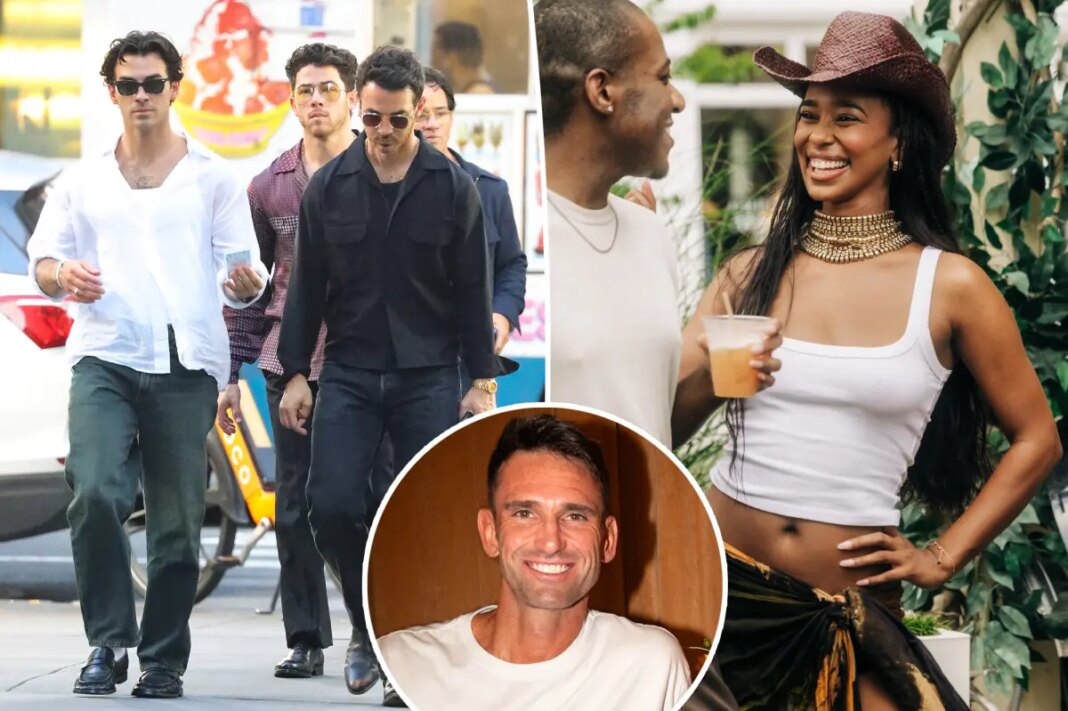 The Jonas Brothers dine at L'Avenue at Saks, Mia Calabrese happy hours al fresco and more sightings