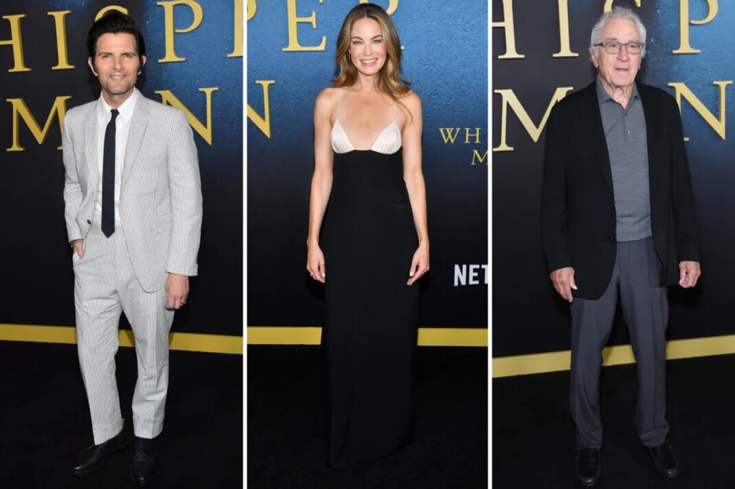 'The Whisper Man' red carpet: Robert De Niro, Michelle Monaghan, and more