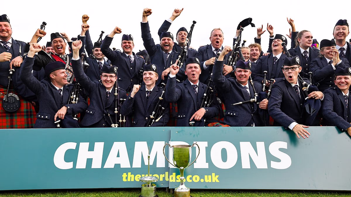 They've blown it! Scotland loses to Canada at World's biggest bagpipe championships