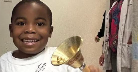 Toddler diagnosed with cancer after unusual symptoms makes full recovery