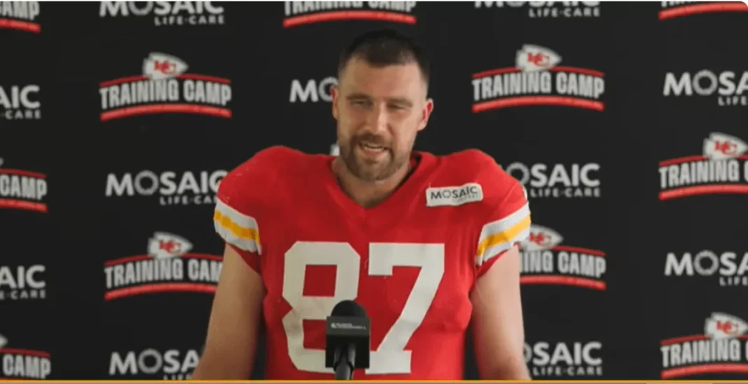 Travis Kelce Fights to Maintain 'Tough Guy Image' as He Speaks About ‘Best Night of His Life' Marrying Taylor Swift