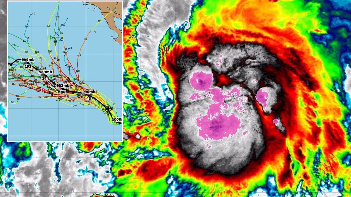 Tropical Storm Karina could become monster Category 3 hurricane