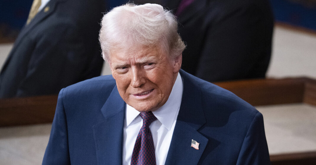 Donald Trump address Congress.