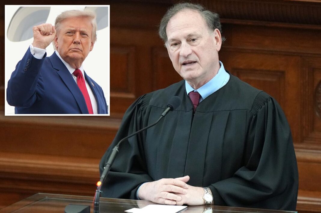 Trump praises Alito's commitment to stay on Supreme Court: 'One of the greatest of all time'