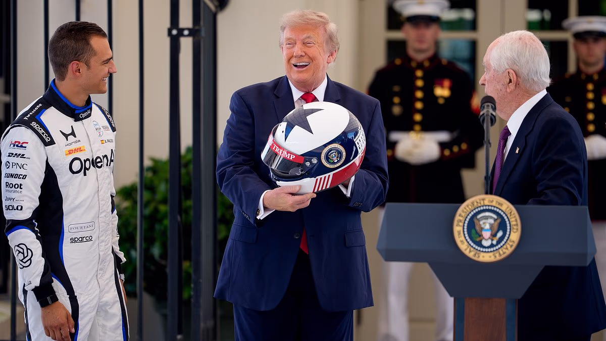 Trump set to lead lap of honor at Freedom 250 Grand Prix
