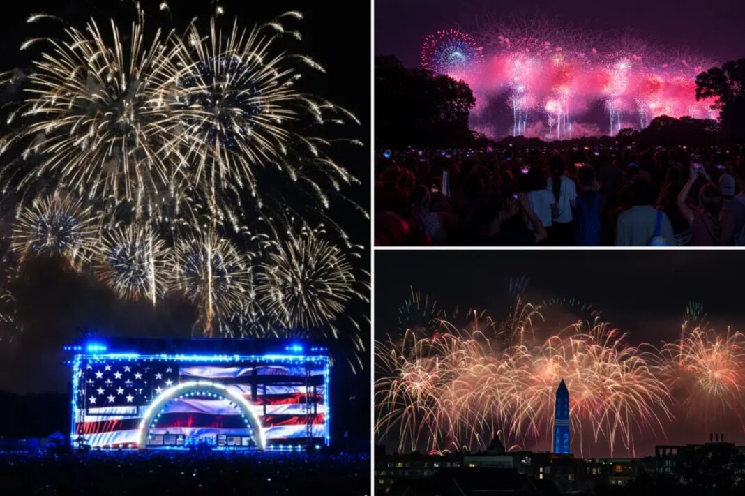 Trump's 4th of July fireworks display on National Mall confirmed as largest in history