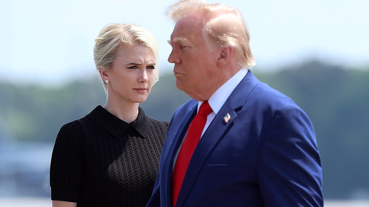 Trump's blonde aide's Scottish 'love letters' exposed...