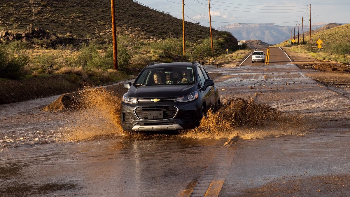 Urgent flood alerts as 7m face 'raging killer currents' TODAY