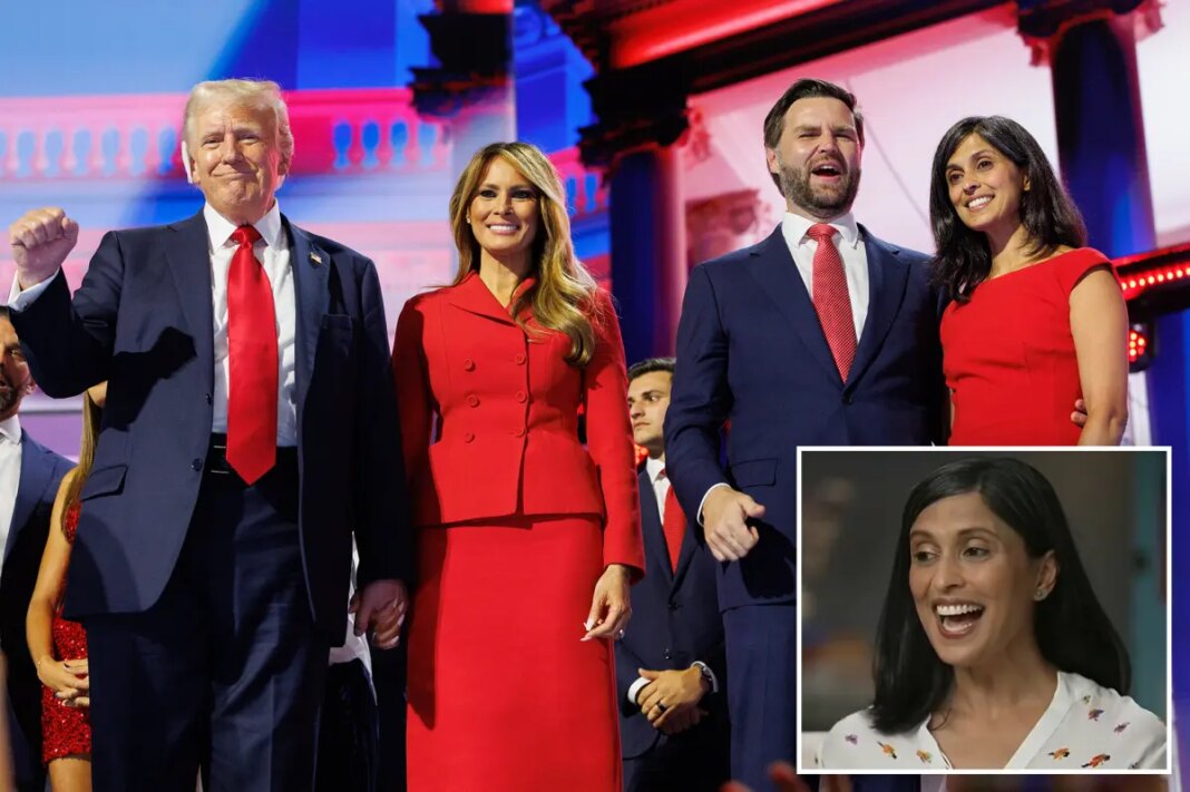 Usha Vance opens up about JD Vance's potential 2028 presidential bid