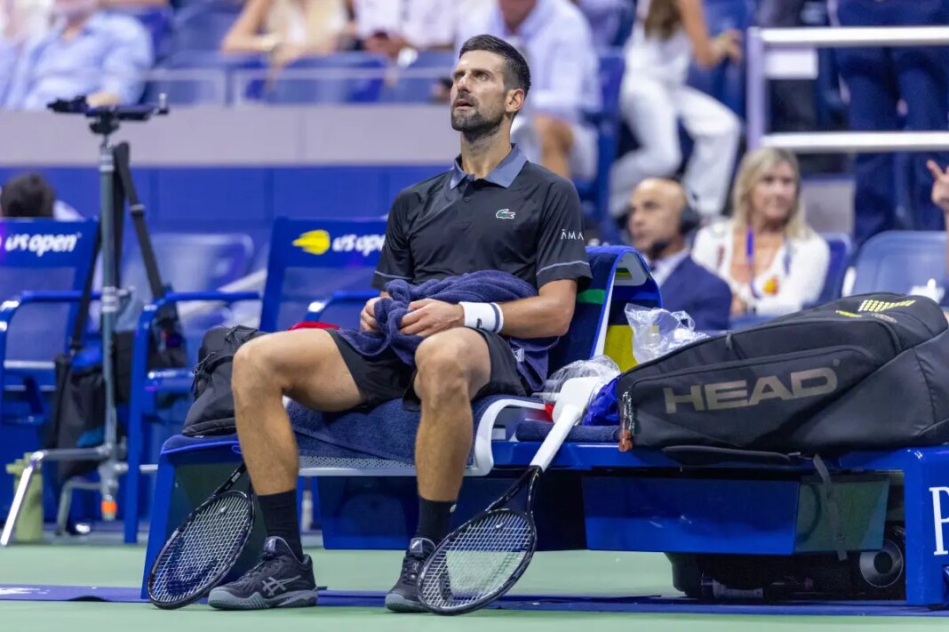 Visibly ill Novak Djokovic upset by Mariano Navone in first round at US Open