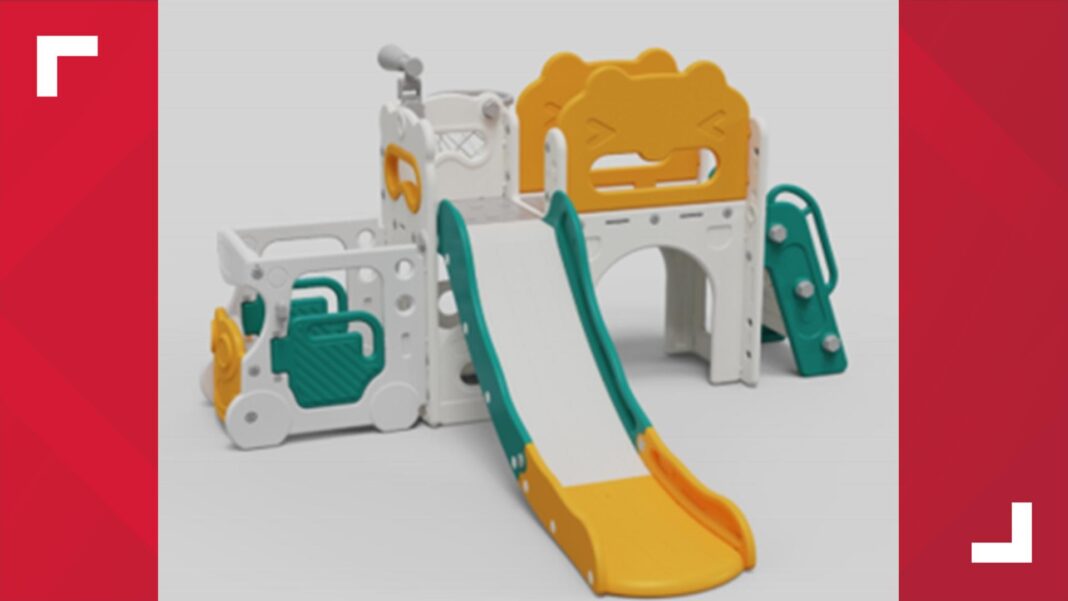 Warning issued to stop using children's playsets after toddler's death