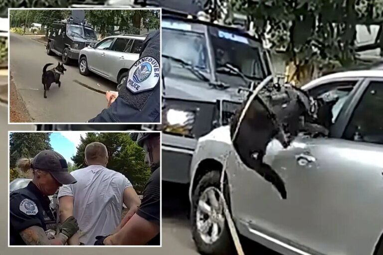 Heroic K-9 Stops Suspected Drunk Driver in Washington Standoff