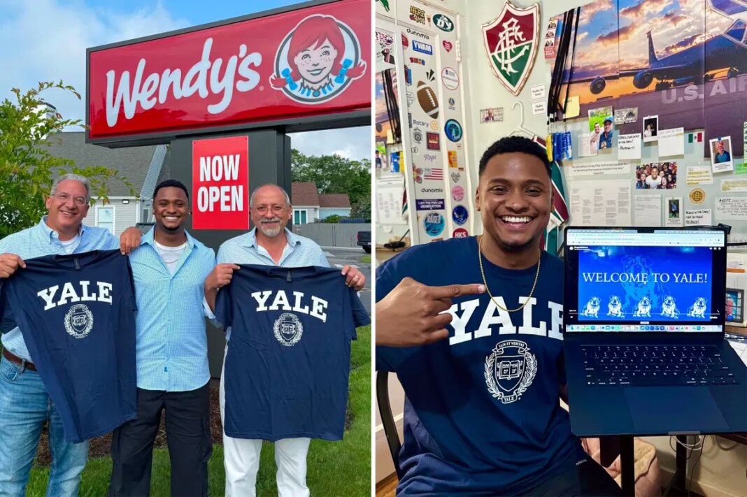 Wendy's worker Thalles DeSouza accepted into Yale University after bosses helped fund his college dreams