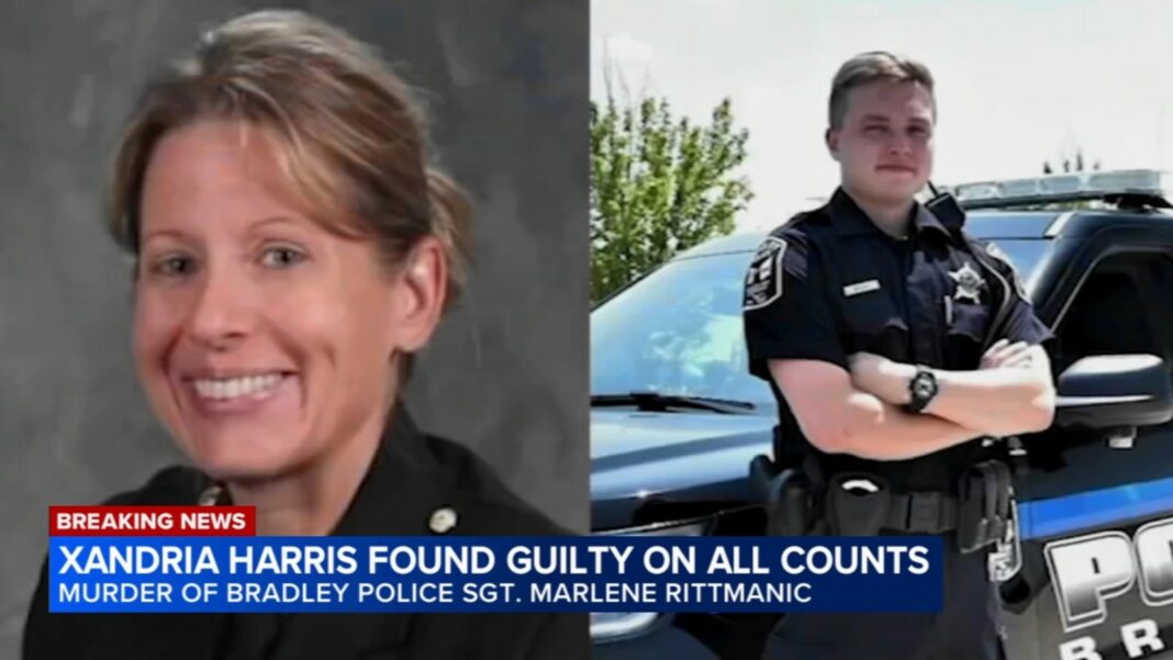 Xandria Harris found guilty in murder trial for role in shooting that killed Bradley Sgt. Marlene Rittmanic, wounded Tyler Bailey