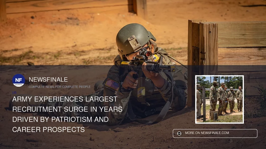 Army Experiences Largest Recruitment Surge in Years Driven by Patriotism and Career Prospects - NewsFinale