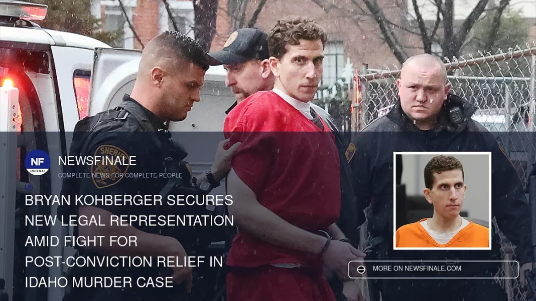 Bryan Kohberger Secures New Legal Representation Amid Fight for Post-Conviction Relief in Idaho Murder Case - NewsFinale