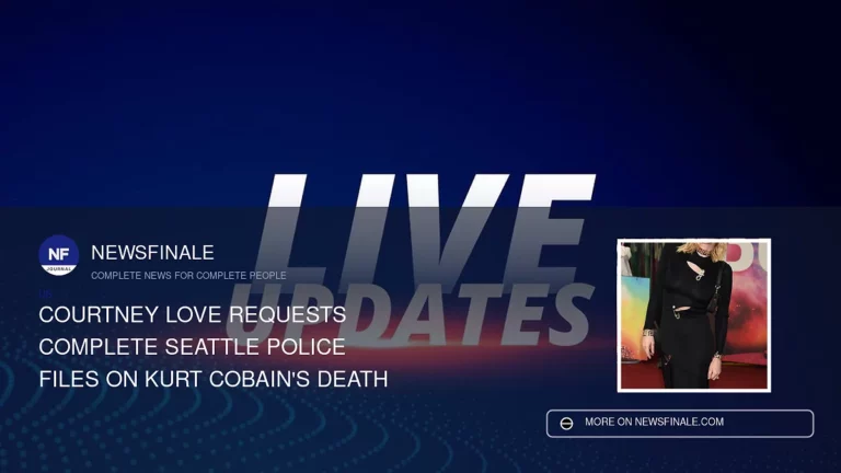 Courtney Love Requests Complete Seattle Police Files on Kurt Cobain’s Death