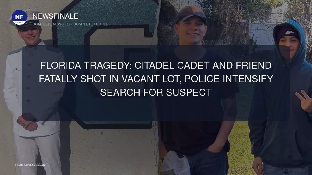 Florida Tragedy: Citadel Cadet and Friend Fatally Shot in Vacant Lot, Police Intensify Search for Suspect - NewsFinale