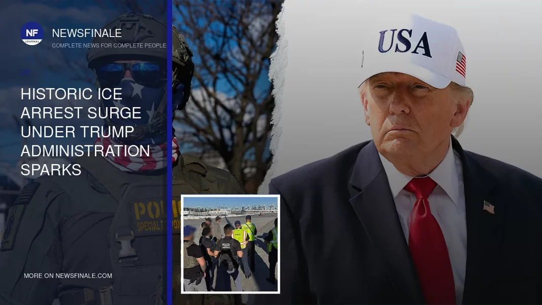 Historic ICE Arrest Surge Under Trump Administration Sparks Nationwide Debate - NewsFinale