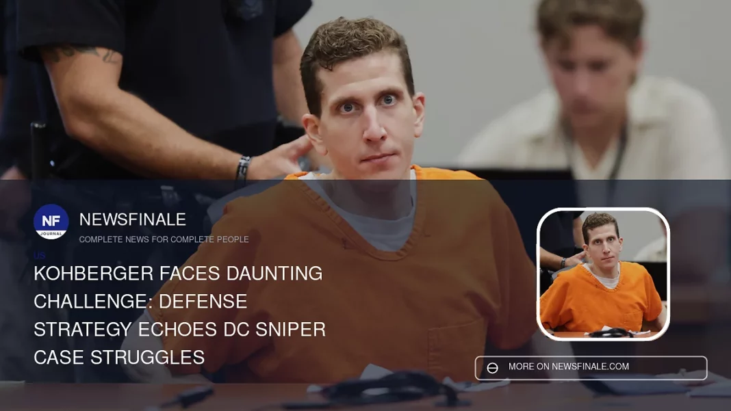 Kohberger Faces Daunting Challenge: Defense Strategy Echoes DC Sniper Case Struggles - NewsFinale