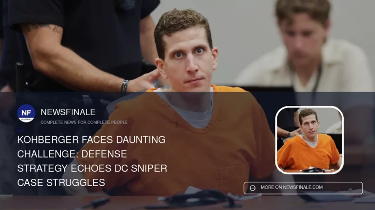 Kohberger Faces Daunting Challenge: Defense Strategy Echoes DC Sniper Case Struggles