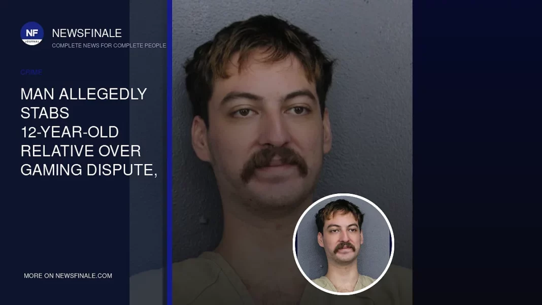 Man Allegedly Stabs 12-Year-Old Relative Over Gaming Dispute, Police Report Shocking Incident - NewsFinale