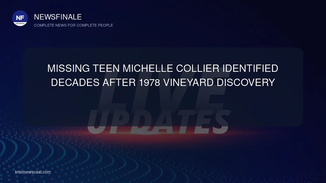 Missing Teen Michelle Collier Identified Decades After 1978 Vineyard Discovery - NewsFinale