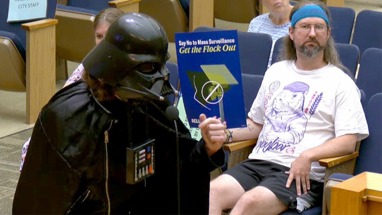 Darth Vader Stirs Controversy by Mocking Surveillance Cameras: “Emperor’s Favorite Gadget?