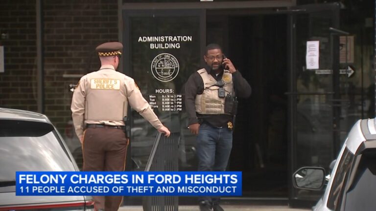 11 Ford Heights Officials, Employees Charged in Illegal Fund Use