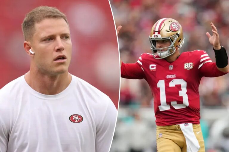 49ers Star Christian McCaffrey Grows Tired of Answering the Same Brock Purdy Question Every Season