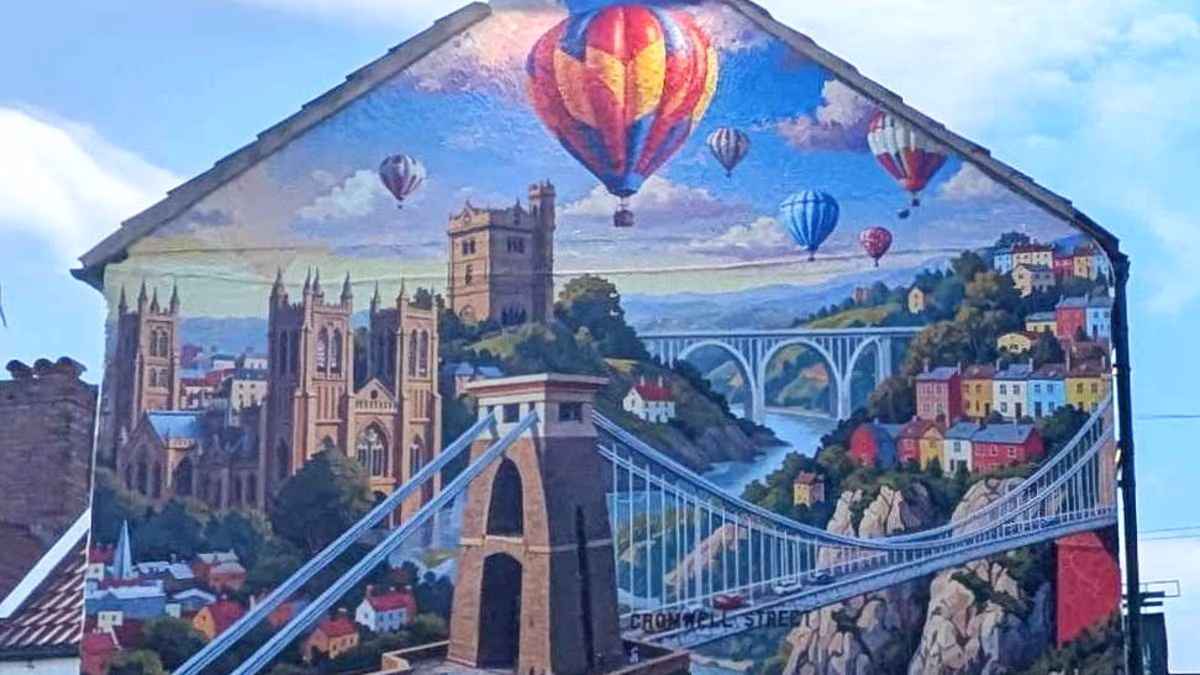 AI mural in Banksy city is torn down after being filled with mistakes