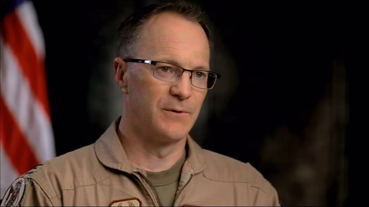 Airman stranded in Iran describes 'terrifying' moment parachute broke